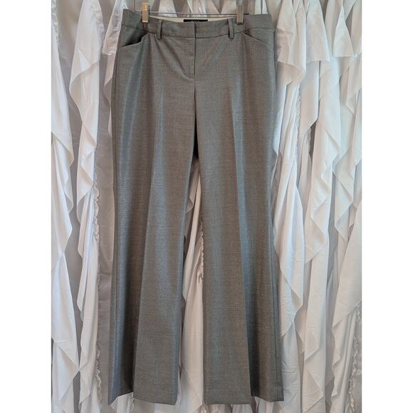 Body by Victoria Pants - Body by Victoria The Christie Fit Size 12 Silver Four Pocket Wide Leg